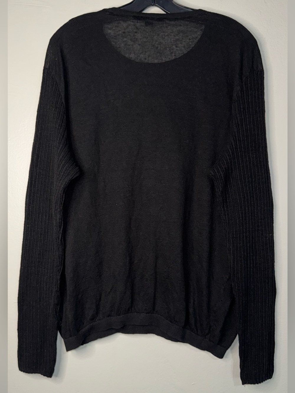 John Varvatos Charcoal Knit Sweater - Picture 7 of 13